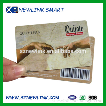 Full Color PVC Printing Gift Card With Barcode